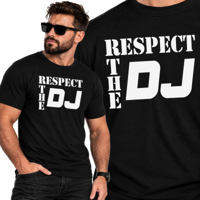 KOSZULKA MUZYCZNA  RESPECT DJ